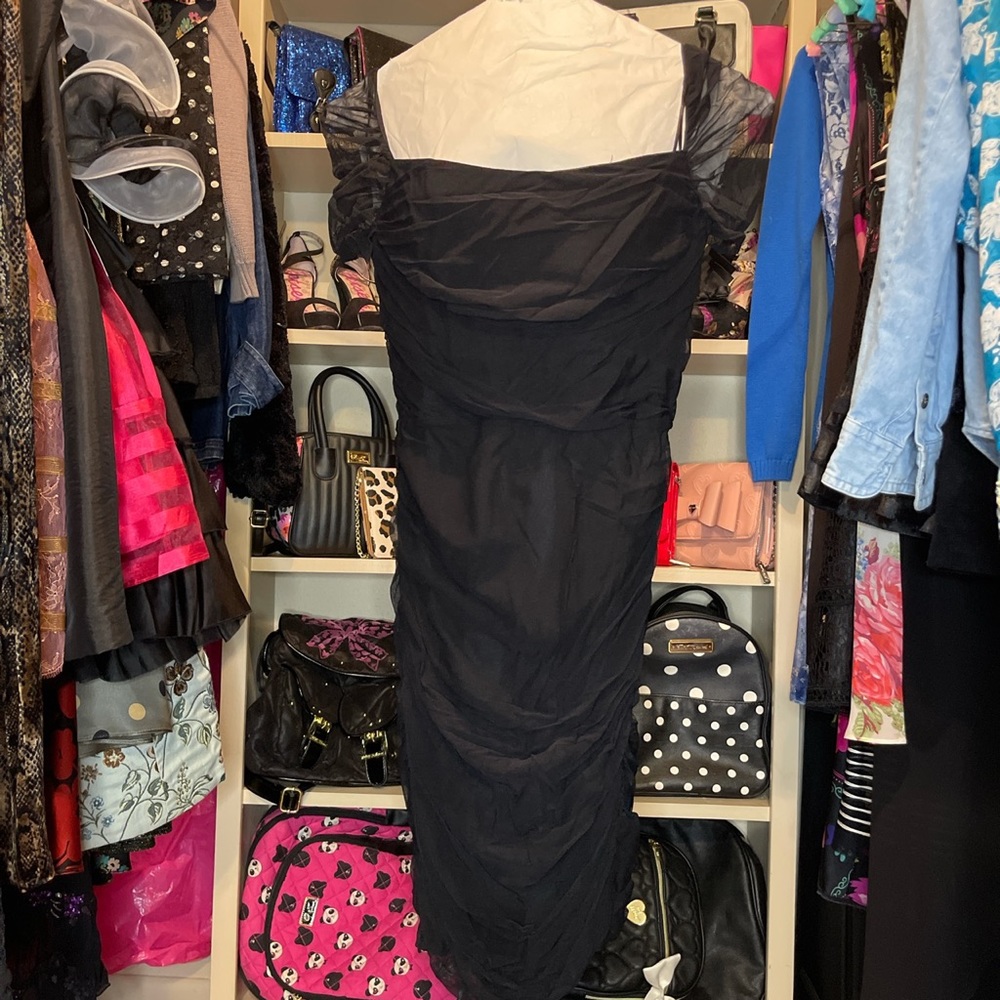 Black Midi Dress